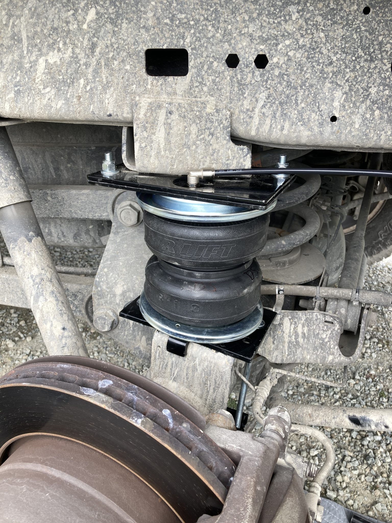 Ram 2500 Airbag Suspension Installation David's Mobile RV Service